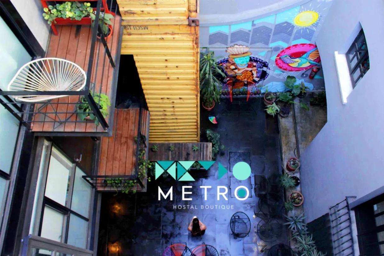 Metro Hostal Boutique Mexiko-Stadt Exterior foto