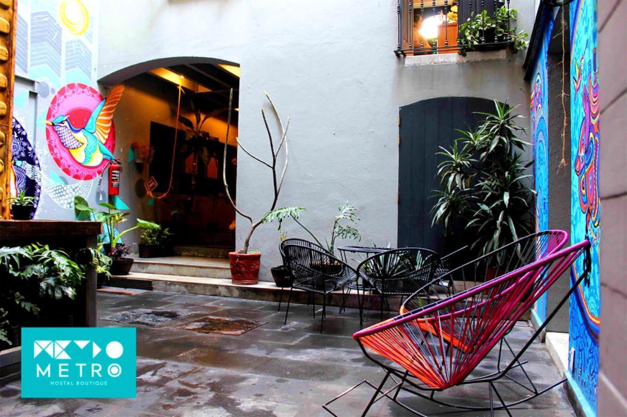 Metro Hostal Boutique Mexiko-Stadt Exterior foto